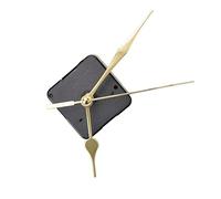 Silent Quartz Clock Movement Kit, Quartz Clock-Movement Mechanism Repair Parts, Light Durable Craft-Clock Replacement,for Repair Home Decor Hotel Restaurant (gold C)