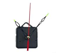 Silent Quartz Clock Movement Mechanism Kit with Fluorescent Hands for DIY Wall Clocks, Cross Stitch and Craft Projects - Long Shaft Replacement Motor for(A)