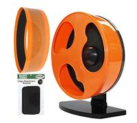 Silent Runner 12" Regular Wheel + Sandy Track + Cage Attachment - Pet Exercise Wheel Package Set - for Sugar Gliders, Female Rats, Hamsters, Mice and Other Small Pets