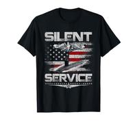 Silent Service U.S Submarines Forces Patriotic Veterans Day T-Shirt