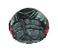 Silent Sigh Double Layer Shower Cap for Women Waterproof and Durable Protects Hair During Bath, Beauty