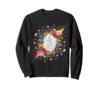 Silent Smiling Woman Most Dangerous Animal Sweatshirt