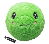 Silent Soccer Ball - 7.87in Elastic Huggables Silent Plush Training Sphere Toy, Safe Indoor Funny Learning Play Object | Soft Balls For Kids Children Boys Girls Family Members Friends Home Entryway