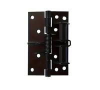 Silent Soft-Close 4-Inch Cabinet Door Hinges Invisible Anti-Rust Hardware for Smooth Operation - Black Perfect for Home Improvement & DIY Projects