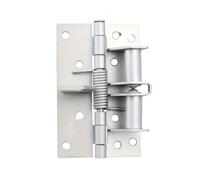 Silent Soft Close 4-Inch Cabinet Door Hinges Invisible Automatic Closer Anti-Rust Hardware for Home Use - Silver Finish & Quiet Operation