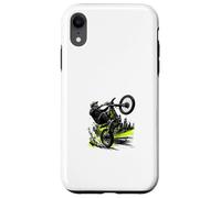 Silent Speed Wheelie Rider Urban Bike Graphic Case for iPhone XR