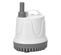 Silent Submersible Bottom Suction Pump 10x8x10cm Dry Burn Protection | Ultra-Quiet Triple Noise Reduction White Plastic Low Power 7W-90W High Flow 450-4300L/H For Aquarium Pond