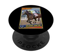 Silent Tactic Horse, Horse Racing, Santa Anita, Del Mar PopSockets Adhesive PopGrip