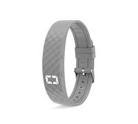 Silent Vibrating Alarm Bracelet - Rechargeable Wrist Watch, Alarm Reminder Function, Comfortable Sleep Friendly Design, Top Fitness & Sleep Accessory for Adults, Kids, Couples, Travel (Grey)