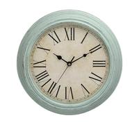 Silent Wall Clock 12 Inch Quartz Round Retro