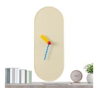 Silent Wall Clock - Modern Analogue Clock | Non-Touching Decorative Display | Ideal for Bathroom Kitchen Bedroom in the Home | Elegant Silent Wall Clock for