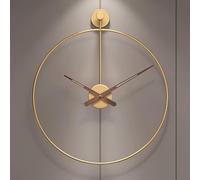 Silent Wall Clock - Round Design, Quartz Movement, Easy to Read, Non-Ticking, Perfect for Living Room, Bedroom, Office - Modern Home Decor