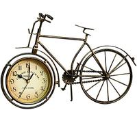 Silent Wall-Clocks,Retro Wrought Iron Metal Old-fashioned Clock Desk Office Bicycle Table Home New House Decoration Creative Gifts