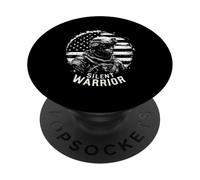 SILENT WARRIOR Military Soldier PopSockets Adhesive PopGrip