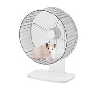 Silent Wheel for Hamster, Silent Exercise Wheel for Chinchilla, Silent Running Exercise for Small Animals - Super Silent Hedgehog, Acrylic Silent Rotation with