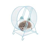 Silent Wheel Small Animal Toy, Durable and Safe, Golden Hamster Ball, Eliminates Lack of Exercise, My Neighbor Totoro Hedgehog Does Not Hold Foot Squirrel Ring (9.8 inches (25 cm), Blue)