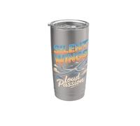 Silent Wings Loud Passion Gliding Glider Soaring Stainless Steel Insulated Tumbler