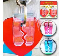 SilenTags Pet Tag Silencer Clip It On, Jingle's Gone! -Clear