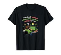 Silently Cheering When My Code Runs Without Errors T-Shirt