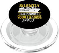 Silently Judging Loading Skills Design PopSockets PopGrip for MagSafe