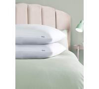 Silentnight 2 Pack Anti-Allergy Memory Foam Shell Pillows White