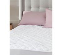 Silentnight 2 Pack Soft as Silk Mattress Protectors White