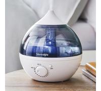 Silentnight 37719 1L Dew Drop Humidifier/Aroma Diffuser with Night Light