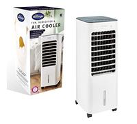 Silentnight 39989 3 in 1 Portable Air Cooler/Fan, Humidifier & Air Cooler / 5L Water Tank / 3 Adjustable Speed Functions/Remote Controlled/Home or Office Use / 70cm x 26cm x 28cm