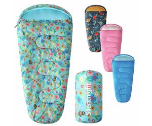 Silentnight 400 GSM Kids Envelope Sleeping Bag - Floral
