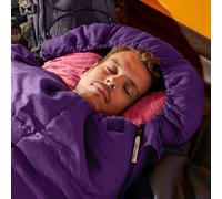 Silentnight - Adults Sleeping Bag Purple/pink