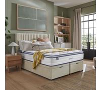 Silentnight Airmax 1800 Geltex Pillowtop Mattress, Ottoman & Headboard