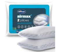 Silentnight Airmax Pillow Pack of 2 - Air Mesh Sides Maximising Airflow Preventing Overheating for a Cool Night's Sleep - Machine Washable and Hypoallergenic Bed Pillow 2 Pack