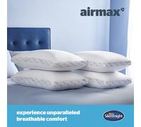 Silentnight Airmax Pillows 4 Pack Breathable Medium Support