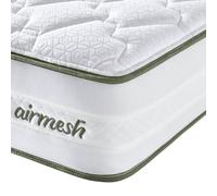 Silentnight Airmesh 1600 Comfort Mattress in White | Size: King Silentnight White King