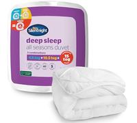 Silentnight All Seasons 3 in 1 Duvet - 4.5 Tog & 10.5 Tog Quilts Which Combine to Create a 15 Tog Bed Duvet - Deep Sleep Soft Comfy Ideal for Autumn, Winter, Spring & Summer - Hypoallergenic, Single