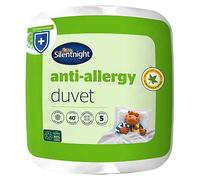 Silentnight Anti Allergy Single Duvet 7.5 Tog - All Year Round Quilt Duvet Anti-Bacterial and Machine Washable with Allergy UK Approved Anti Allergy Fibres - Single Bed