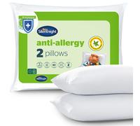 Silentnight Anti Allergy Firm Pillows 2 Pack - Firm Support Pillows with Fi