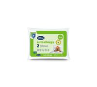 Silentnight Anti Allergy Firm Pillows 2 Pack ? Firm Support Pillows with Fibre Core Ideal for Side Sleepers and Neck and Shoulder Pain Relief ?