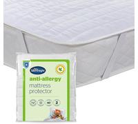 Silentnight Anti Allergy Mattress Protector - Ideal for Allergy and Asthma Suff