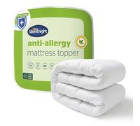 Silentnight Anti-Allergy Small Double Mattress Topper - Thick Deep Mattress Pad Protecting Against Allergies and Dust Mites - Hypoallergenic and Machine Washable - Small Double Bed