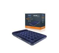 Double Air Bed Built In Foot Pump Inflatable Silentnight Camping Mattress