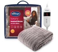Silentnight Comfort Control Heated Throw Blanket Luxury Fleece Electric He