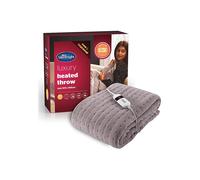 Silentnight Comfort Control Luxury Heated Throw, One Size, Grey Dimensions: