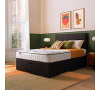 Silentnight Comfort Double Half Ottoman Bed - Charcoal