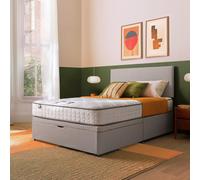 Silentnight Comfort Double Half Ottoman Bed - Grey