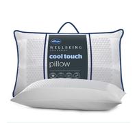Silentnight Cool Touch Pillow - Cooling Pillow for Sleeping Cold Pillows Cool Gel Pillow Pad for Night Sweats Wellbeing Collection Cooling Pads, White