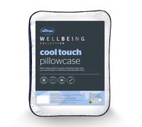 Silentnight Cool Touch Pillowcase - Best Cooling Temperature Control Pillow Cover Case For Hot Flashes Warm Sleepers Stay Cool At Night - Prevent