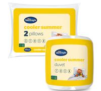 Silentnight Cooler Summer 4.5 Tog Duvet & Pillow (Duvet & Pillow, King)
