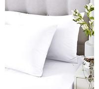 Silentnight Cotton Rich Pillowcase, White, Pack of 2, 74 x 48 cm
