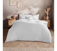 Silentnight Cotton Rich T180 Duvet Set - White - Double